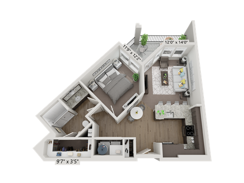 10529 East Hampton Ave 1-2 Beds Apartment for Rent - Photo Gallery 15